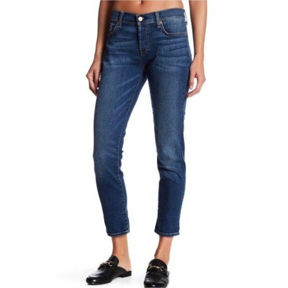 7 for All Mankind Josefina Skinny Boyfriend Jeans